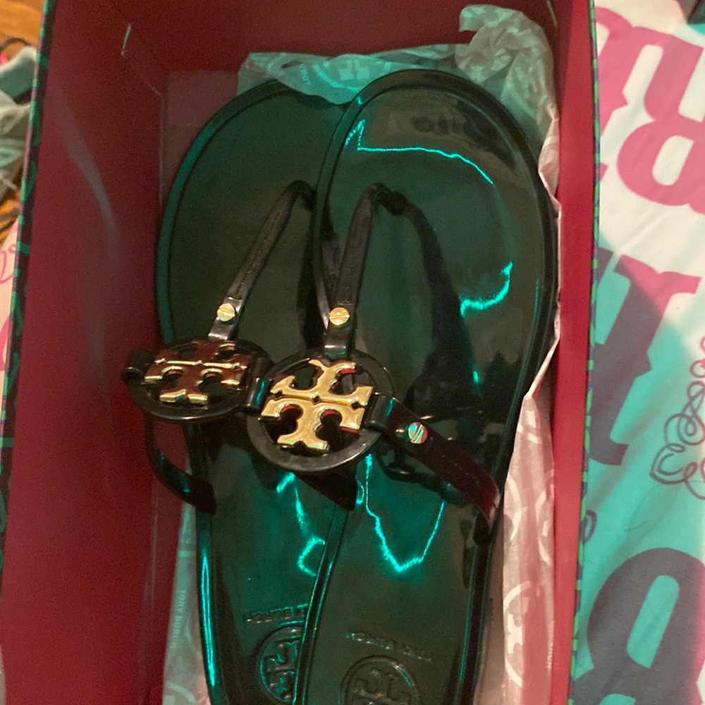 Tory Burch Mini Miller Sandal Jelly Black